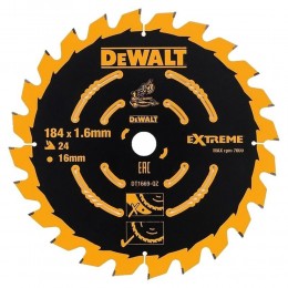 Пильный диск DeWALT DT1669 184 мм., 24 TPI
