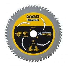 Пильный диск DEWALT DT99573 EXTREME RUNTIME, 250х30 мм