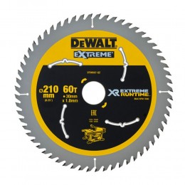 Пильный диск DEWALT DT99567 EXTREME RUNTIME, 210х30 мм